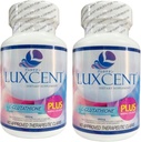 Genérico 2 Botellas Luxcent Glutathione Plus Capsules 1800mg, 60 Cuenta