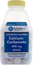 Calcio 500 mg Genérico para Tums surtidos Frutas Flavored Chewable Tablets Regular Strength Antacid for Acid Indigestion, Heartburn, Sour Stomach 150 Chewable Tablets per Bottle Pack of 4
