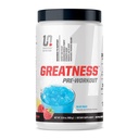 Indefinido Nutrición Greatness Pre-Workout por Brian Shaw (30 Servimientos) – 6 g Citrulline Malate & 3.2 g Beta Alanine para mejores bombas, energía, foco y fuerza para hombres &amp; mujeres (15.9 Oz, Blue Razz)