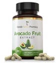 Florida Herbal Farmacia, Avocado Fruta Extracto Suplemento Capsules 10:1 (120 cápsulas)
