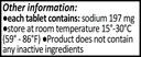 Sodium Chloride Tablets 500 mg (0,5 gramos), USP Normal Sal Tabletas - 200 Tabletas por CitraGen Pharmaceuticals, Inc.