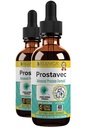 Prostavec Advanced Prostate Support Supplement - Liquid Formula for Faster Absorption with Pygeum, Saw Palmetto, Stinging Nettle + Turmeric &amp; Damiana - Vegan, Non-GMO - 4 fl oz