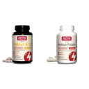 Jarrow Methyl B-12 1000mcg 100 Chewables &amp; Methyl Folate 400mcg 60 Veggie Capsules Bundle for Cellular Energy, Brain, Cardiovascular & Neurologic Health Support
