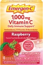Suplemento dietético Emergen-C con pólvora de vitamina C de 1000 mg