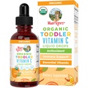 Las gotas ecológicas de vitamina C para la inmunidad TENIDO Edades 1-3 Años TENIDO 15 mg Por Serving TENIDO Vitamina C para el apoyo inmunitario " Salud general ANTE Vegan TENIDO GRATUITO ANTE Gluten Free ← Non-GMO ANTE 30 Servimientos