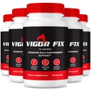 (5 Pack) Vigor Fix Male Suplemento, VigorFix Pills for Men, Daily Nutrition for General Health and Wellness, Vigor Fixed Support Capsules for Confidence and Energy, Reviews (300 cápsulas)