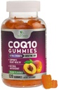 CoQ10 Gummies 100mg - 3X Strength, alta absorción, suplemento antioxidante para la producción de energía de la salud cardíaca, ultra coenzima Q10 Vitaminas, Coq 10 Suplementos, no GMO - 120 CoQ10 Gummies