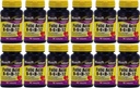 Masculino Vitaminas Folic Acid B-6 &amp; B12 Heart Health Fórmula 90 Tablets per Bottle Pack of 12 Total 1080 Tablets