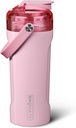 BrüMate MultiShaker Blender Shaker Bottle TEN 100% Acero Insonorizado Aislante Leakproof TEN Pre Workout and Protein Shaker Bottle for the Gym TEN 26oz (Blush)