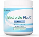 Nutra BioGenesis Electrolyte Plus C - Polvo de hidratación, Electrolitos Mezcla de Powder con Magnesio, Potasio, Antioxidantes, Vitaminas B &amp; Vitamina C para Energía Natural - 5.4 oz (154 g)