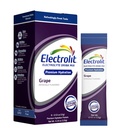 Electrolit Electrolytes Embalajes de Polvo, Paquete de Grape 8, Embalajes de hidratación para deshidratación y rehidratación, Post Workout Flavored Hydrating Drink Mix, Gluten Free Daily Water Enhancer Sticks