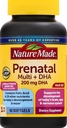 Vitamina prenatal + DHA Softgel con ácido fólico, yodo y zinc, 90 Cuenta