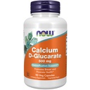 AHORA Suplementos de Alimentos, Calcio D-Glucarate 500 mg, Apoyo de Detoxificación*, 90 cápsulas de Veg