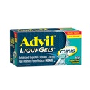 Advil Liqui-Gels Minis Doin Reliever and Fever Reducer, Doin Medicine for Adults with Ibuprofen 200mg for Pain Relief - 160 Liquid Filled Capsules