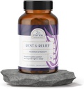Ayudas para el descanso y el sueño para adultos – Suplemento de apoyo conjunto para mujeres y hombres con melatonina, GABA, L-Theanine & Ashwagandha – apoya el sueño profundo y el confort conjunto – 60 cápsulas