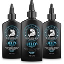 Bossman Jelly Beard Oil for Hombre - 3 Pack (12 oz in Total, Magic Scent) – Suave, hidrata " Condiciones con ingredientes naturales