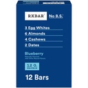 RXBAR Protein Bares, Protein Snack, Snack Bares, Blueberry, 22oz Box (12 Conde)