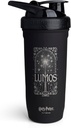 Smartshake Refuerzo Acero Inoxidable Harry Potter Lumos Style Shaker Botella (900 ML /30oz) Silencio Resistencia Ligera Deportiva Shaker Botella con una Lida Suave