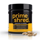 PrimeShred: Fat Burner for Men, Natural Appetite Suppressant, Thermogenic Workout Metabolism Booster &amp; Energy Supplement, Weight Management w/Green Tea, Caffeine L-Carnitine, Vegan &amp; Soy-Free, 90 Caps