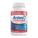 U.S. Doctors’ Clinical Arthro-7 - Complejo de Apoyo Conjunto Probado Clínicamente con Turmeric, MSM, Collagen, Bromelain for Flexibility, Mobility, and Strong Cartilage - 60 Capsules - 15/30-Day Supply