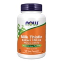 AHORA Suplementos de alimentos, Silymarin Milk Thistle Extrae 150 mg con Turmérica, soporta la función del hígado*, 120 cápsulas de veg
