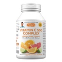 ANDREW LESSMAN Vitamin C 500 Complex 60 Capsules - Vitamina no acidica C Plus Citrus Bioflavonoids for Immune System and Anti-Oxidant Support, No Stomach Upset, Small Easy to Swallow Capsules