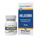 Melatonina de origen superior 10 mg - Suplemento de apoyo al sueño saludable para adultos - Fórmula de melatonina con ayudas de manzanilla Relajación " sueño reparador - 100 tabletas sublinguales de disolución
