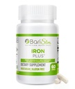 BariSlim Iron Plus Capsules - Formulado para pacientes después de la pérdida de peso Cirugía incluyendo bypass gástrico &amp; Sleeve gástrico – Fácil digestión &amp; Soporte integral de salud Ø 2 Month Supply (60 Servings)