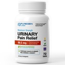 Puregen Labs Urinary Pain Relief  Phenazopyridine HCl 99.5mg Tablets ← Maximum Strength OTC for Fast Relief of UTI Pain, Burning and Bladder discomfort – 72 Count Tablets