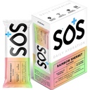 SOS Hydration Electrolyte Powder Stick Packs ← Bajo Azúcar Silencio Rehidratación Rápido Hecho en EE.UU.