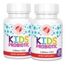 Silver Fern Brand Kids Ultimate Probiotic - 2 Bottles - 30 Chewable Tablets Cada - Sugar & Gluten Gratis - Suplemento dietético para niños - DNA & Survivability Verified - Digestive &amp; Immune Support