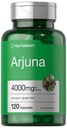 Horbaach Arjuna Capsules 4000mg Silencio 120 Conde ← Non-GMO, Gluten Free prehensi from Arjuna Bark Herb Extract