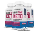(3 Pack) Lean Time Keto Pills 1275MG New &amp; Improved Formula Contains Apple Sider Vinegar Extra Virgin Olive Oil Powder Green Tea Leaf 180 Capsules