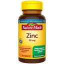 Nature Made Zinc 30 mg, Zinc Supplements for Men &amp; Women, Dietary Supplement for Immune Health and Antioxidant Support, 100 Tablets, 100 Day Supply