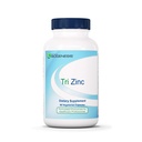 Nutra Biogenesis Tri Zinc - Chelated Zinc Glycinate Suplemento para Hombres y Mujeres con Cobre para el soporte natural y la salud de la piel, 30mg Chelate Per Pill - 90 cápsulas