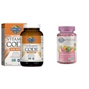 Jardín de la vida Código de vitaminas Hierro crudo 30ct Cápsulas " Orgánicas Mujeres Gummy Vitaminas - Berry - Certified Organic, Non-GMO, Vegan