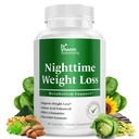 Suplementos de quemador de grasa nocturna - Appetite Suppressants for Weight Loss - Mujeres &amp; Hombres, Sleep & Relaxation - Metabolism Booster Weight Píldoras 30
