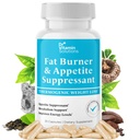 Fat Burner &amp; Appetite Suppressant for Weight Loss Diet Pills for Women &amp; Hombre - Thermogenic Metabolism Booster with Glucomannan, Chromium, Caffeine, Green Tea Extract - Non-GMO - 35 cápsulas Dr Vitamina