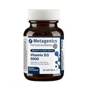 Metagenics Vitamina D3 5000 UI Suplemento - High Potency Softgels for Immune, Bone & Heart Health* - 125 mcg Cholecalciferol in Coconut Oil for Enhanced Absorption* - Non-GMO, Gluten-Free - 60 Con