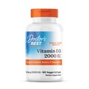Mejor vitamina D3 2000 UI Softgels para Hombres y Mujeres - Suplemento Vitamina D para Sistema Inmunitario " Apoyo a la salud cardíaca, 50 mcg por ser, Vit D 3, No GMO, Gluten &amp; Soy Gratis - 180 Veggie Softgels