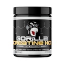 Gorilla Mind CON-CR"T® Creatine HCl W/Pepsin, Unflavored TEN GI-Friendly Alternative ← Muscle Size, Power Output, Strength, Brain Health & Performance ← Conveniente 2.5 Grams per Serving, 100 Servings