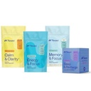 Neuro Day to Night Brain Support Bundle - Energy & Focus Gum, Memory & Focus Gum (Peppermint, 90 Cuenta), Sleep & Recharge Mints (Mixed Berry, 72 Cuenta), Calm & Clarity Mints (Honey Lemon, 90 Cuenta)