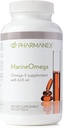 Farmnex Marine Omega, Omega-3 Fatty Acids & Krill Oil Supplement, 1200mg DHA &amp; EPA per Serving, 120 Softgels, Supports Heart, Brain, Joint, " Global Health