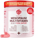 Peach Perfect Menopause Multivitamínico TENIDO 21 Vitaminas para Mujeres 45+ TENIDA Black Cohosh, Ashwagandha, Vitamina D3+K2, Probióticos " Collagen TENIDO Soporte para Hot Flashes, Mood Swings, Joint " Skin Health ← 30 SVG