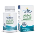 Nordic Naturals Algae Omega - 60 geles blandos - 715 mg Omega-3 - Certified Vegan Algae Oil - Plant-Based EPA & DHA - Heart, Eye, Immune & Brain Health - Non-GMO - 30 Servings