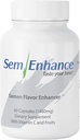 Semenhance - Haga su Semen Pruebe la fórmula de los hombres afrutados con piña &amp; vitamina C - Suplemento basado en frutas para hombres - 60 cápsulas
