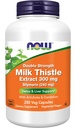 AHORA Alimentos Suplementos, Silymarin Milk Thistle Extrae 300 mg con Artichoke y Dandelion, Doble Fuerza, soporta la función del hígado*, 250 cápsulas Veg (1)