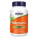 AHORA Suplementos de alimentos, Elderberry (Sambucus nigra)500 mg, 10:1 Concentrate, 120 cápsulas de verduras