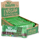BodyMe Organic Vegan Protein Bar ← Raw Cacao Mint ← Caja de 12 x 2.12oz (60g) Silencio con 3 plantas Proteínas