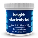 Hidratación brillante electrolítico Polvo - crudo &amp; natural - No se han añadido sabores, azúcar cero - sal marina, sal de Himalaya rosa, magnesio & potasio - mediano 5,5 oz Jarrón